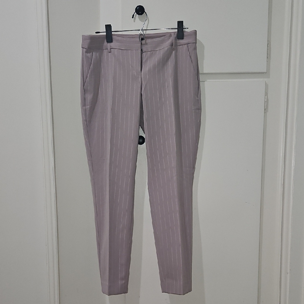 Express Columnist Ankle Pant In Dusty Pink